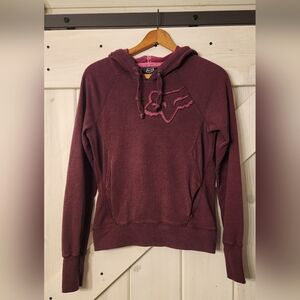 Y2K Fox Racing Hoodie. Size S. Purple. Excellent Condition.